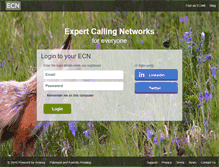 Tablet Screenshot of expertcallingnetwork.com